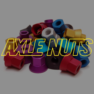 Eastern axle nuts for BMX bikes