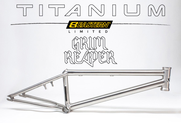 Titanium BMX frames and bars are back!