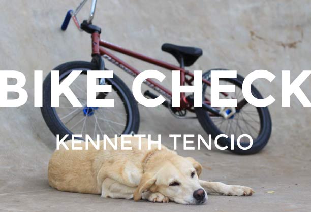 BIKE CHECK: Kenneth Tencio